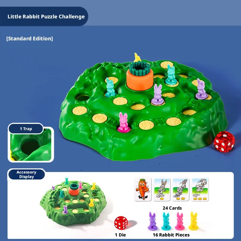 Hot Sale Fun Toy Rabbit Trap U - Board Game Heat incelemesi ve fiyatı
