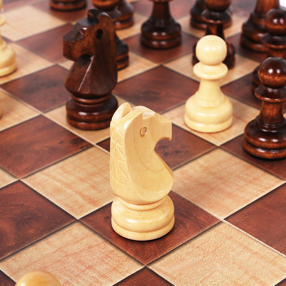 3 in 1 Wooden Chess Backgammon - Board Game Operation incelemesi ve fiyatı