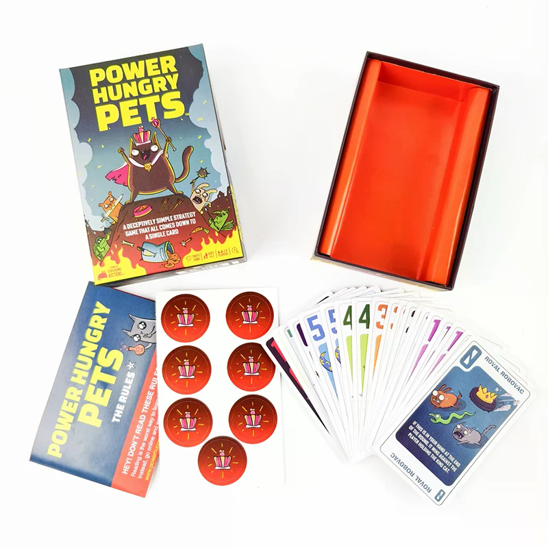 Power Hungry Pets Card Game Fa - Strategy Board Game incelemesi ve fiyatı