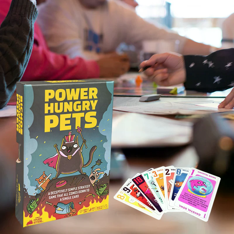 Power Hungry Pets Card Game Fa - Strategy Board Game incelemesi ve fiyatı