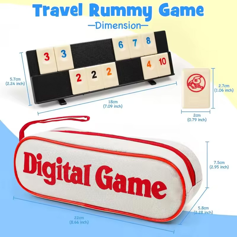 Rummy Cube Game with 4 Racks,R - Board Game Steam incelemesi ve fiyatı
