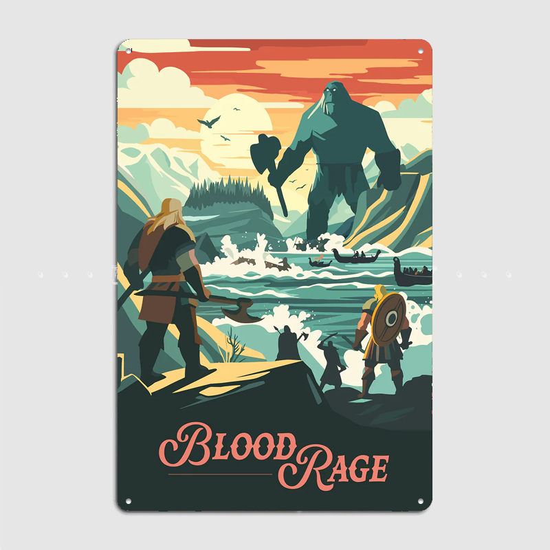 Blood Rage Board Game Inspired - Board Game Inspiration incelemesi ve fiyatı