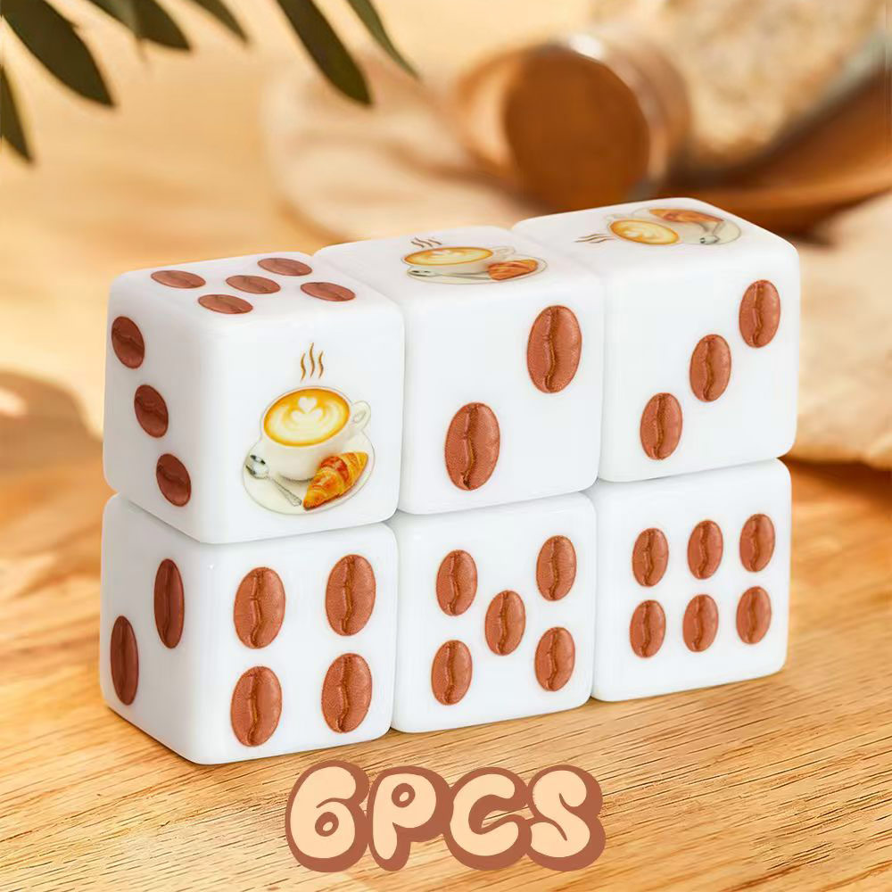 6Pcs Coffee & Croissant Patter - Board Game Cafe incelemesi ve fiyatı