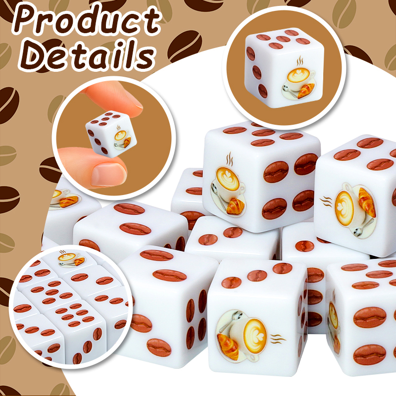 6Pcs Coffee & Croissant Patter - Board Game Cafe incelemesi ve fiyatı