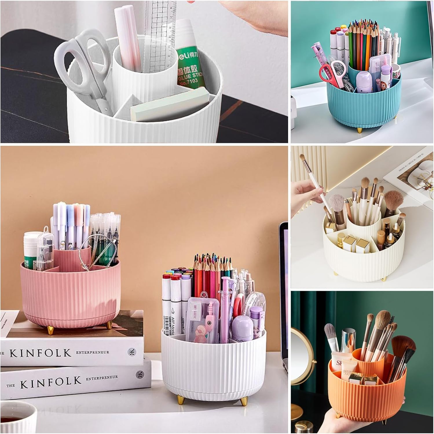 360° Rotating Makeup Tool Stor - Token Tray Organizer incelemesi ve fiyatı