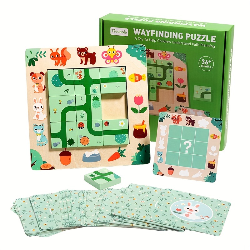 Wooden Finding Route Puzzle Lo - Board Game Qwirkle incelemesi ve fiyatı