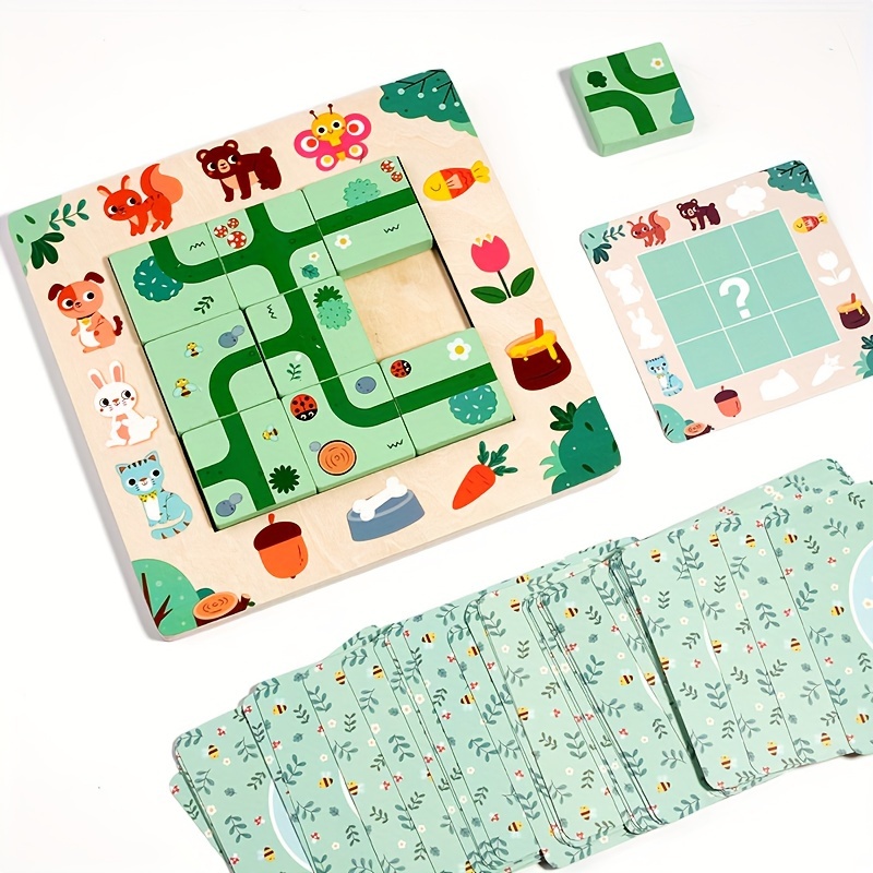 Wooden Finding Route Puzzle Lo - Board Game Qwirkle incelemesi ve fiyatı