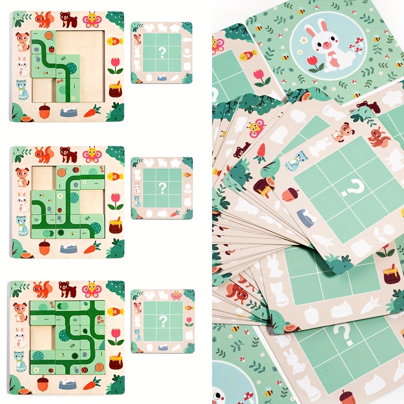 Wooden Finding Route Puzzle Lo - Board Game Qwirkle incelemesi ve fiyatı