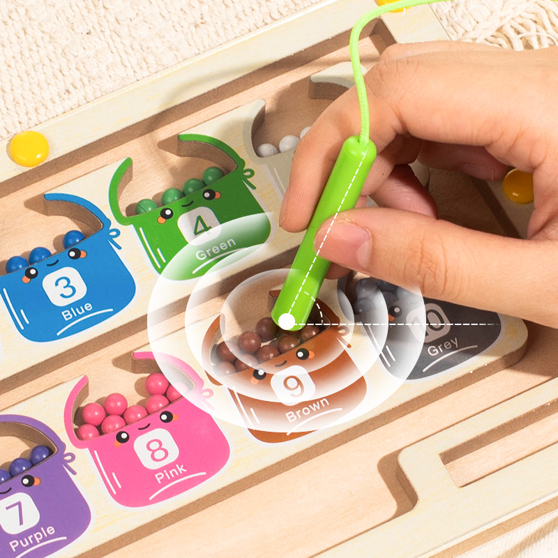 Montessori Magnetic Color Sort - Board Game Qwirkle incelemesi ve fiyatı